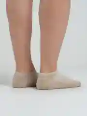 Бежевый носки мужские, короткие