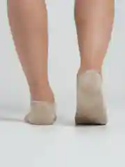 Бежевый носки мужские, короткие