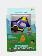 Игровой набор "Транспорт с пазлами"