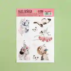 Кремовый наклейки, для скрапбукинга