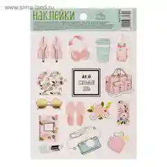 Мятный наклейки, для скрапбукинга