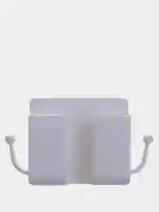 Белый настенный держатель для телефона