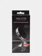 Серебряный автомобильный держатель WALKER CX - 003, магнитный, на панель