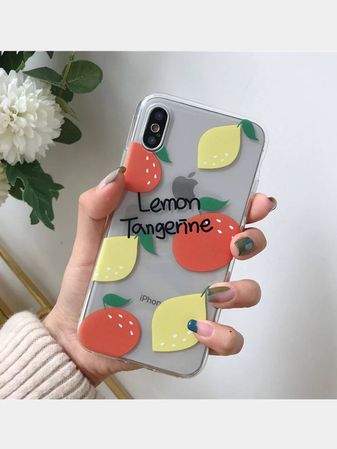 Вишнёвый чехол "Сочное лето" для iPhone 11, 12/12 Pro
