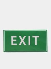 Наклейка знак EXIT, 20 х 10 см