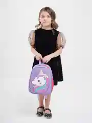 Фиолетовый рюкзак детский с единорогом