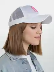 Розовый бейсболка сетчатая классическая