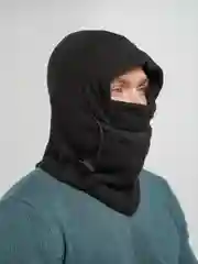 Черный флисовая балаклава