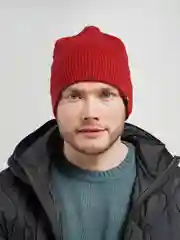 Шапка мужская Adidas BEANIE красная
