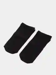 Черный носки детские, без рисунка, унисекс, 2 пары