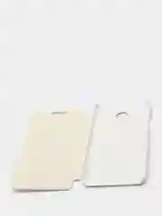 Белый чехол книжка Meizu M3s