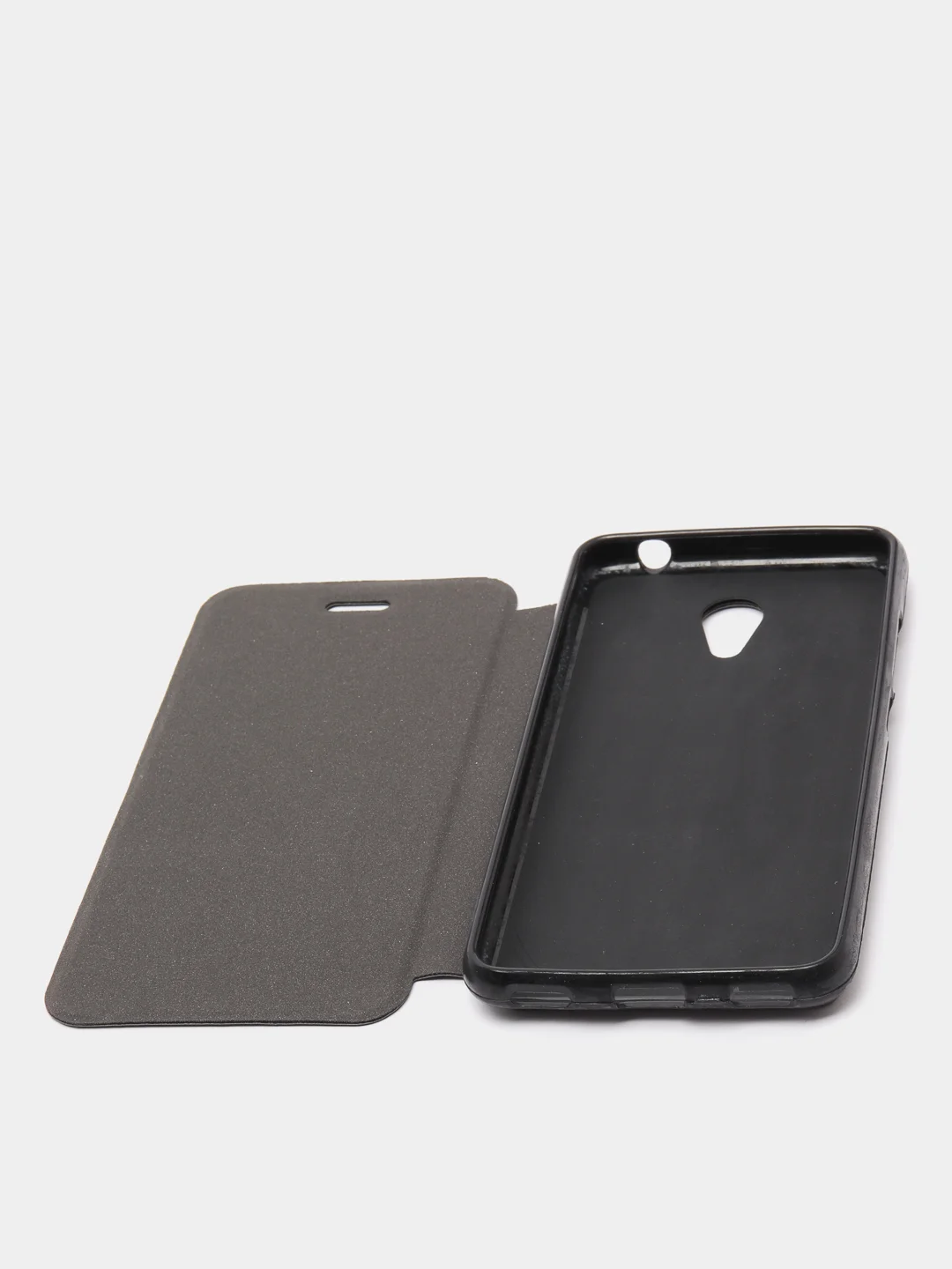 Черный чехол книжка для Meizu M5c