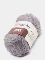 Серый пряжа YarnArt Mink,100% полиамид, 50 г, 175 м