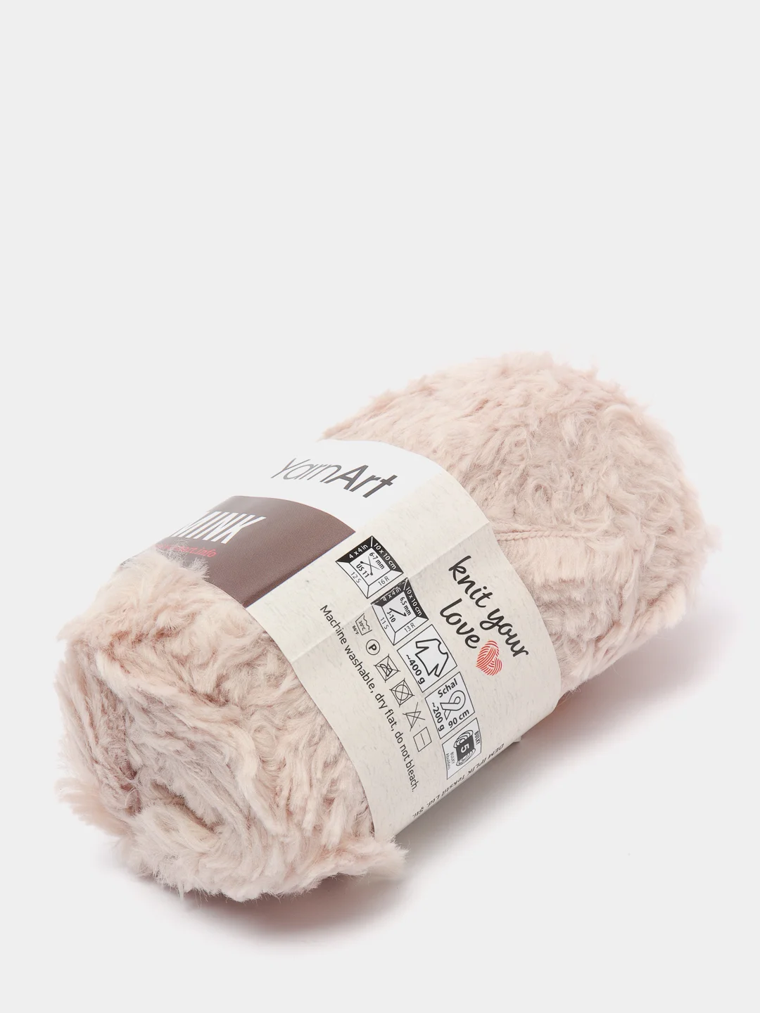 Светло-бежевый пряжа YarnArt Mink,100% полиамид, 50 г, 175 м