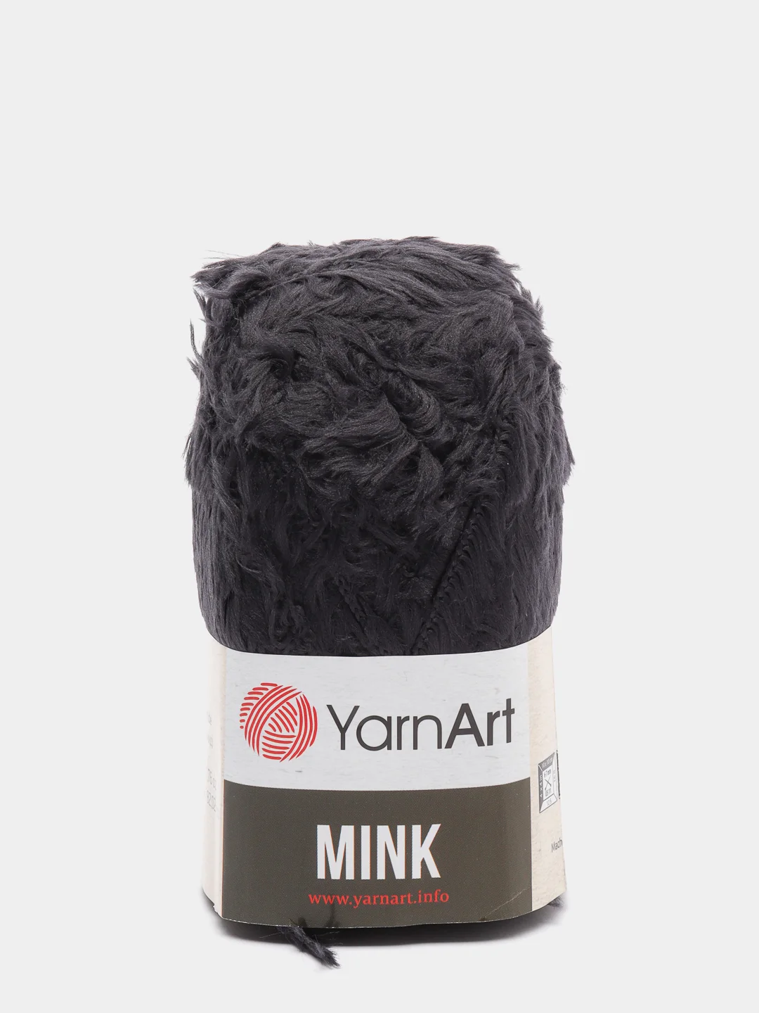 Угольный пряжа YarnArt Mink,100% полиамид, 50 г, 175 м
