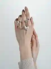 Кольцо на Новый год двойное