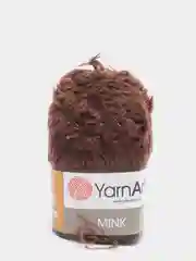 Коричневый пряжа YarnArt Mink,100% полиамид, 50 г, 175 м