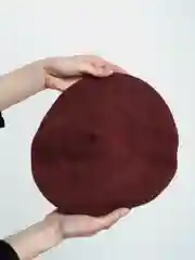 Терракотовый берет фетровый Tonak