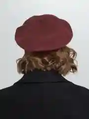 Терракотовый берет фетровый Tonak