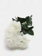 Белый цветы искусственные пион