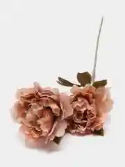 Песочный хаки цветы  искусственные пион