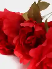 Красный цветы  искусственные пион