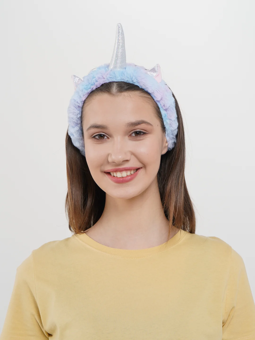 Лавандовый sweet Cat Shop Мягкая повязка на голову для волос для косметических процедур