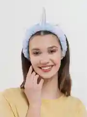 Лавандовый sweet Cat Shop Мягкая повязка на голову для волос для косметических процедур