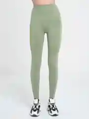 Зеленый легинсы женские, спортивные