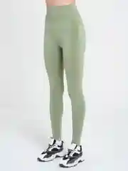 Зеленый легинсы женские, спортивные