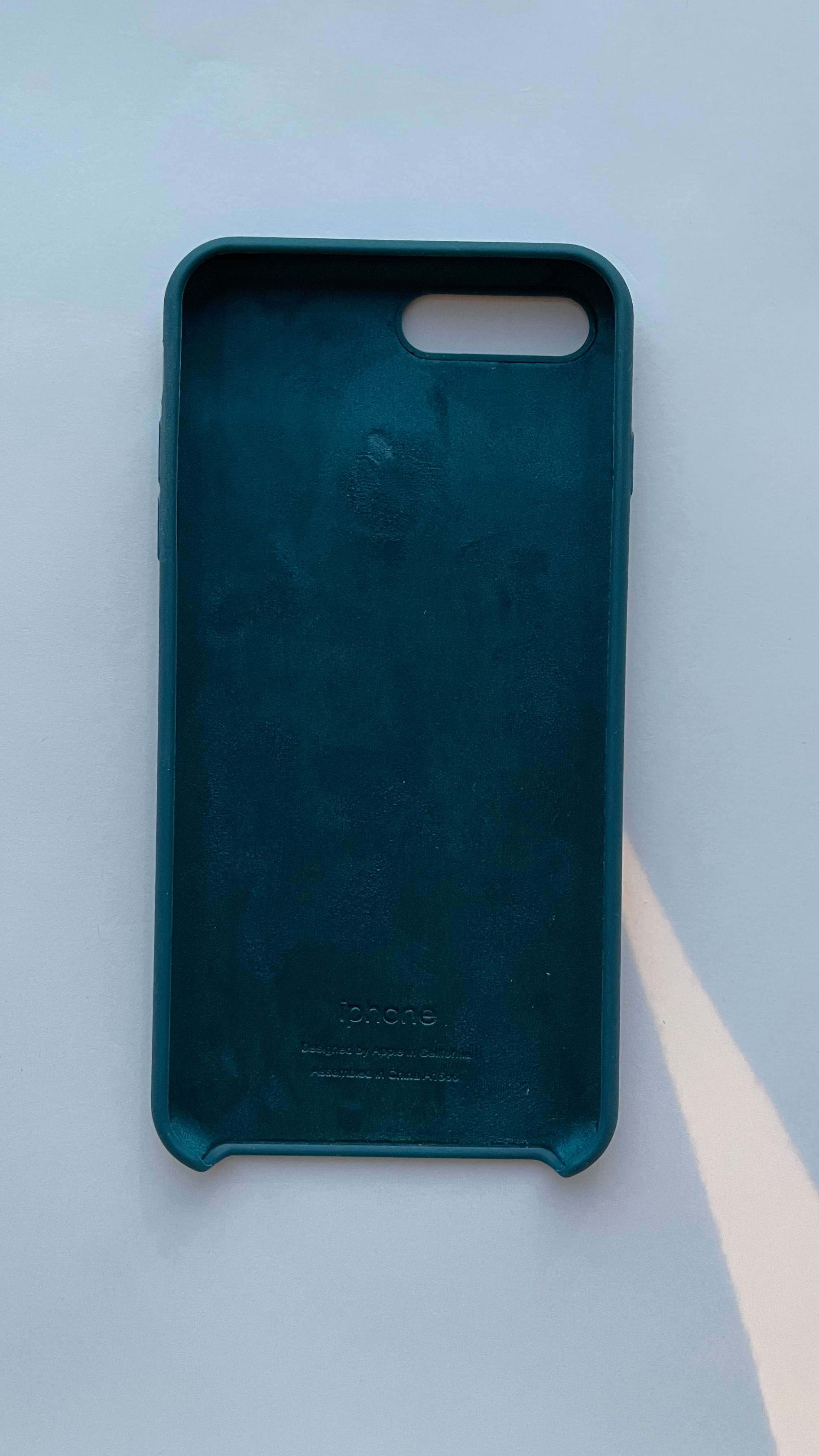 Силиконовый чехол Silicon Case синий,розовый,темно-зеленый,фиолетовый,  мятный IPhone 7+/8+ купить по цене 169 ₽ в интернет-магазине Магнит Маркет