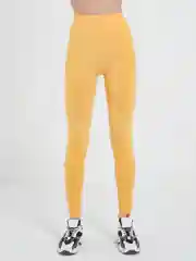 Желтый легинсы женские спортивные