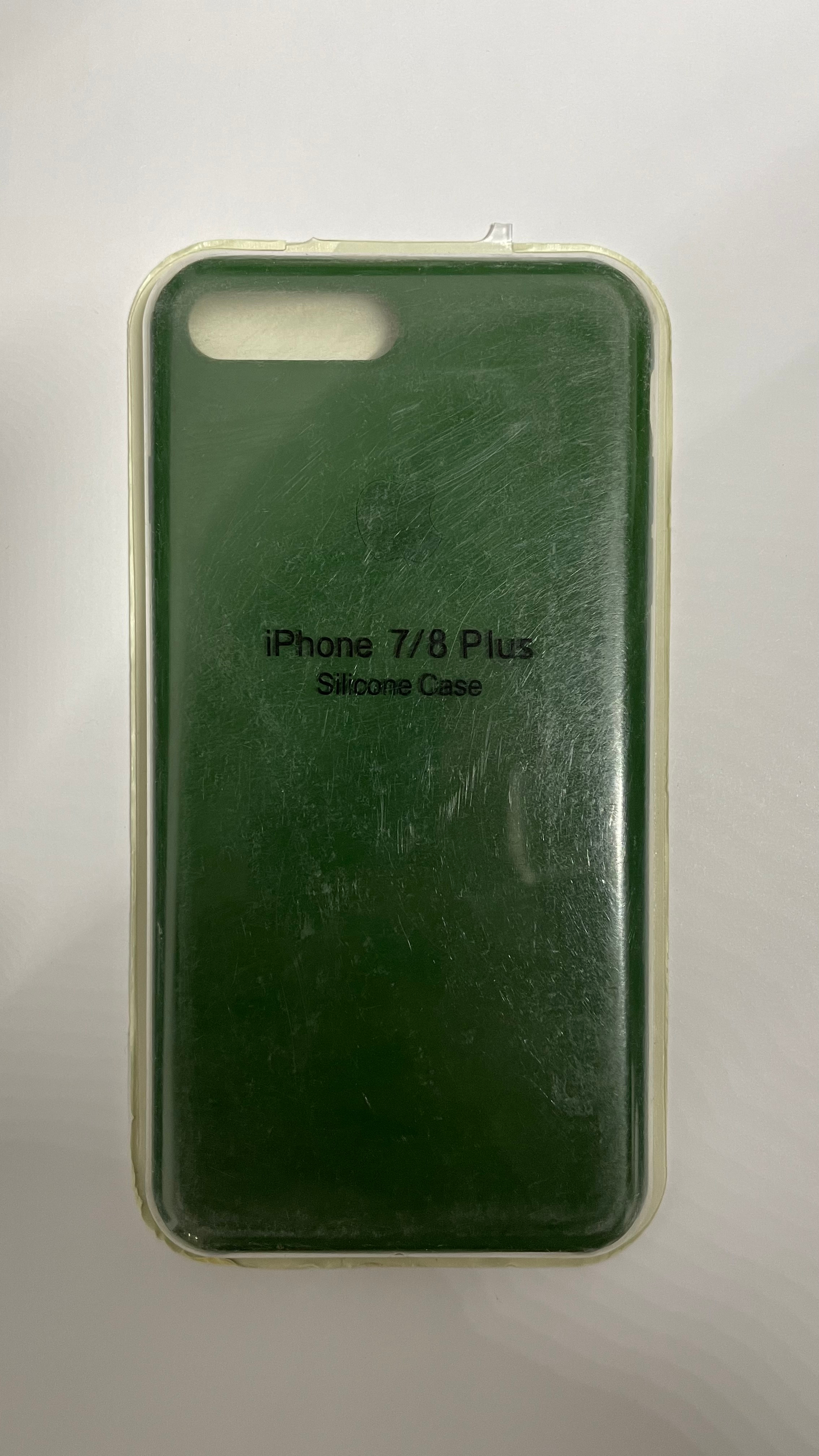 Силиконовый чехол Silicon Case синий,розовый,темно-зеленый,фиолетовый,  мятный IPhone 7+/8+ купить по цене 169 ₽ в интернет-магазине Магнит Маркет