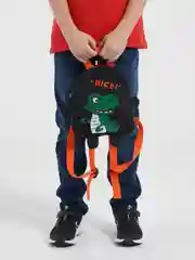 Угольный рюкзак с дино