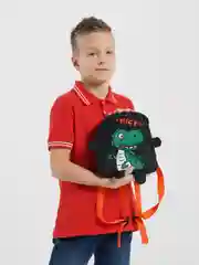 Угольный рюкзак с дино