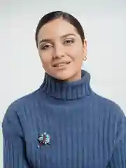 Авторская брошь "Феруза"