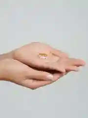 Кольцо  "Сердце" (миниатюрные розовые сердечки)