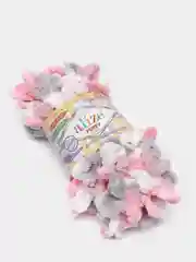 Тёмно-розовый пряжа Alize Puffy петельки