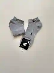 Серый носки мужские короткие