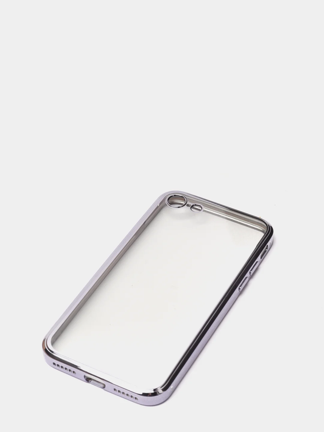 Лавандовый чехол для iPhone 7, 8, SE, X, XS, XR, 11 Pro Max, 12 Mini, Pro Max, с гальваническим покрытием