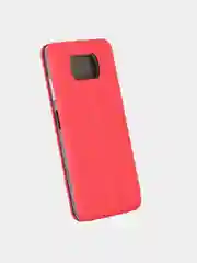Красный чехол-книжка Xiaomi Poco X3 2020 Поко книжка с магнитным замком, карман для карты