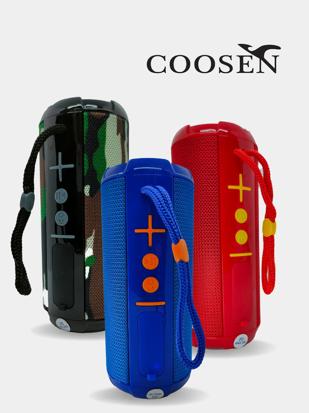 Красный портативная Bluetoth колонка Coosen COS-102