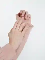 Желтый кольцо безразмерное, унисекс