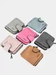 Женский кошелек Baellery mini из замшевой экокожи, 10 цветов