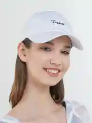 Белый бейсболка Forever
