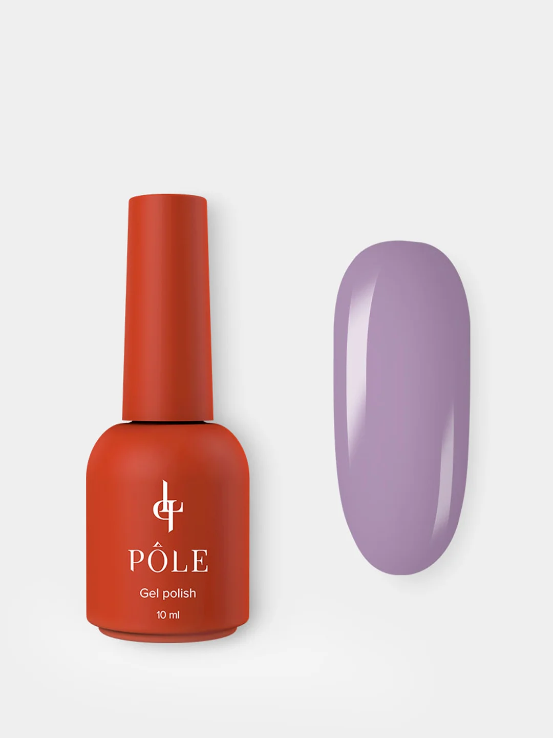 Гель-лак POLE Роскошь Inspired by France №174 (10 мл.), нежно-лиловый, светло-сиреневый