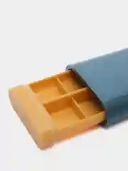 Синий таблетница