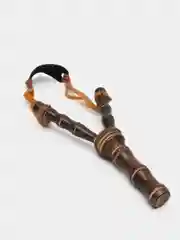 Рогатка "Бамбук", двойной резиновый жгут, деревянная, 19 х 11 см
