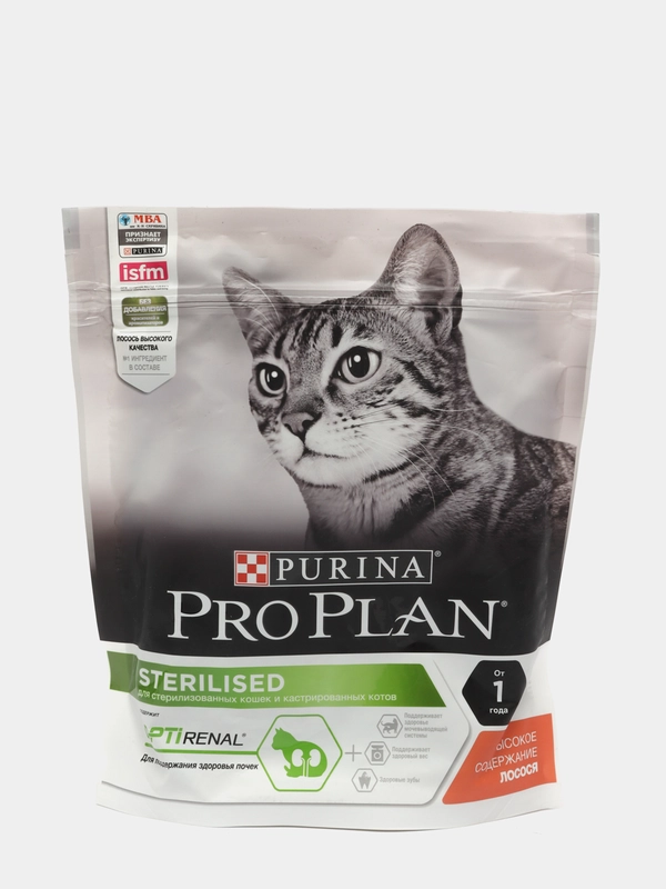 Корм PRO PLAN Sterilised  (комплекс) для стерилизованных кошек, с лососем, 400 г