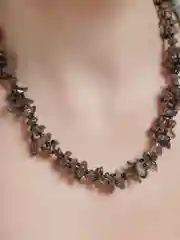 Бусы из натурального кварца